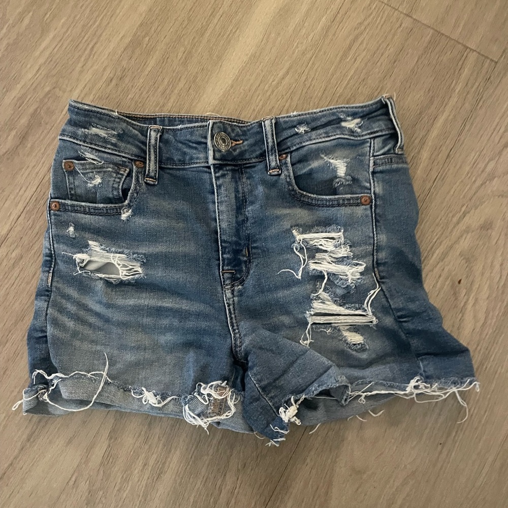 American eagle jean shorts